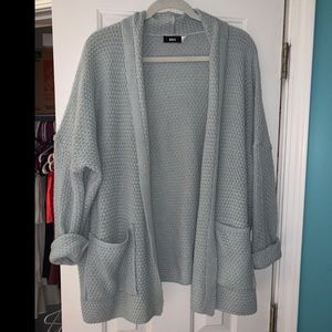 BDG grey cardigan sweater